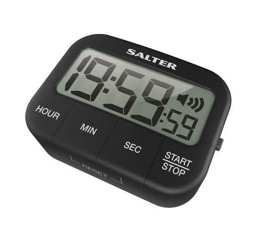 Salter Loud Beeper Electronic Kitchen Timer 355BKX