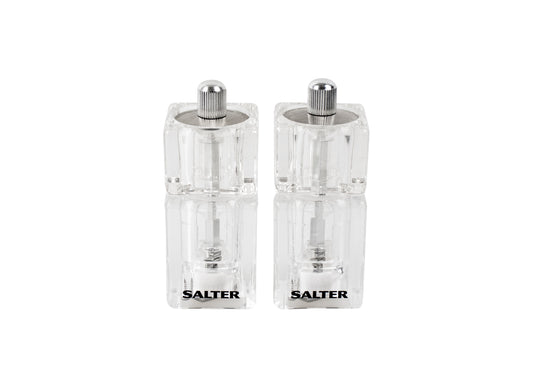 Salter Mini Salt & Pepper Mills Set 7605CLXR