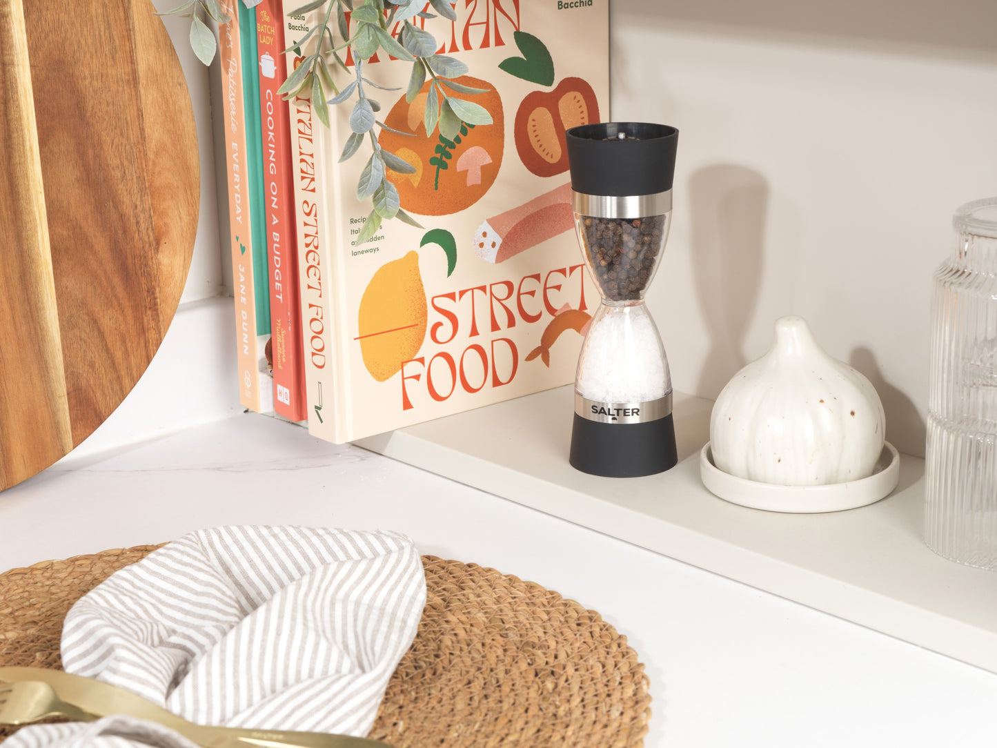 Salter 2-in-1 Salt & Pepper Mill 7611BKXR