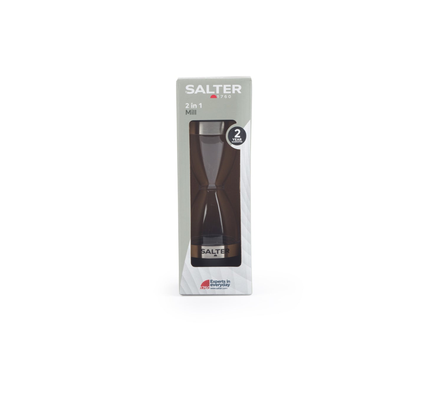 Salter 2-in-1 Salt & Pepper Mill 7611BKXR