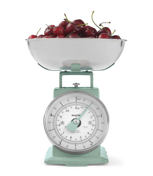 Salter Timeless Mechanical Kitchen Scale Sage SA00562S
