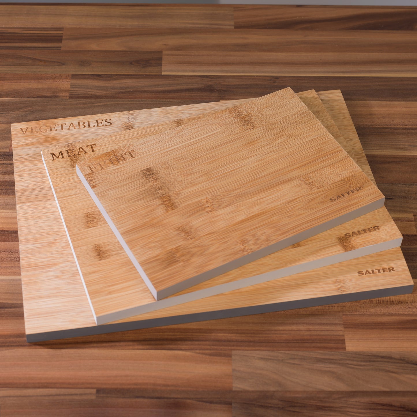 Salter 3 Piece Bamboo Chopping Board Set BW072812