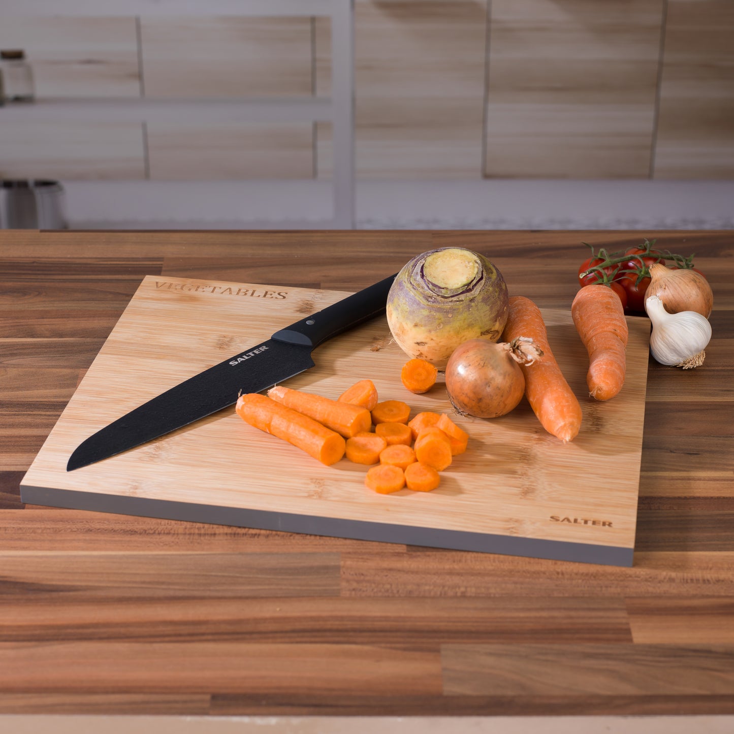 Salter 3 Piece Bamboo Chopping Board Set BW072812
